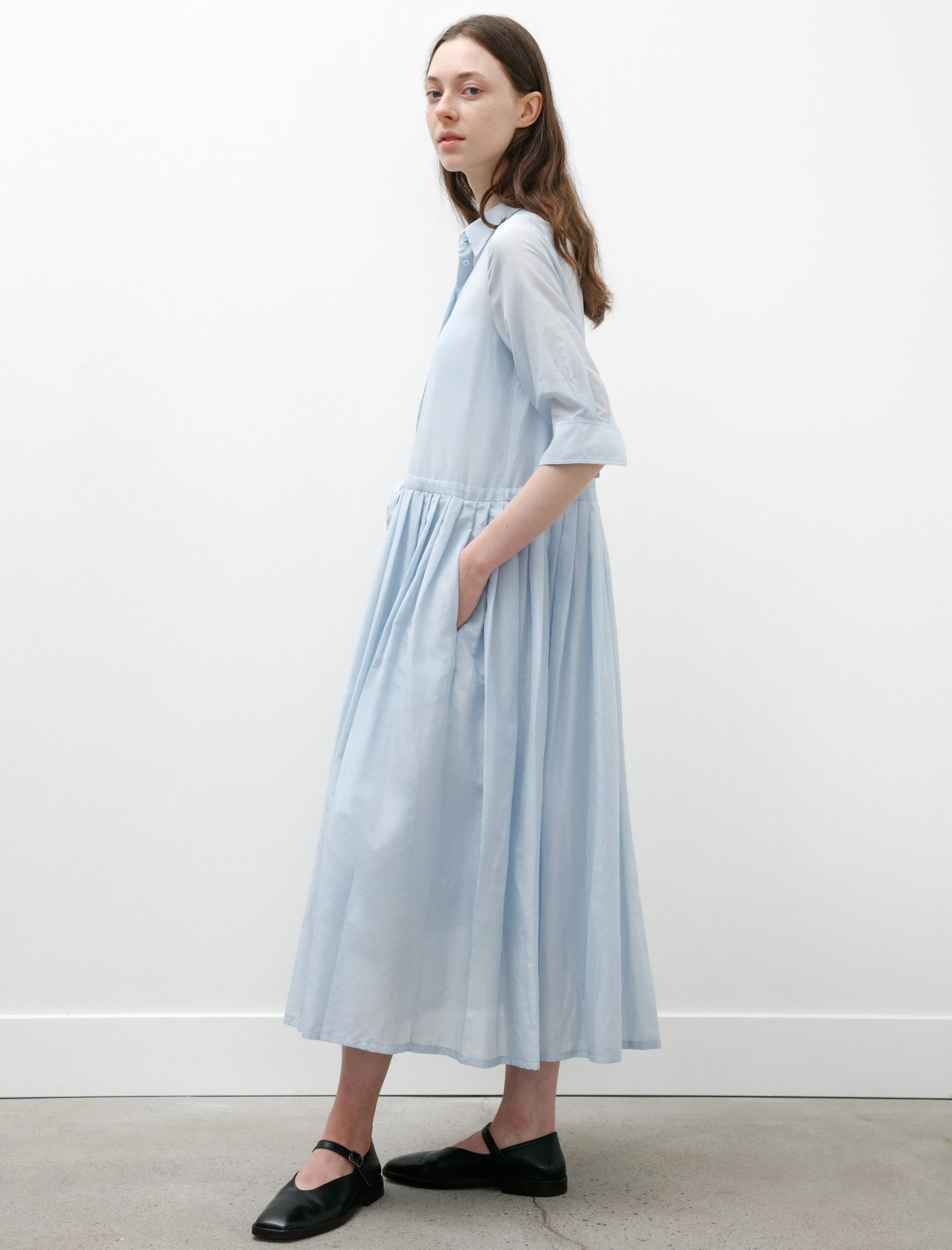 Chemisier Dress Baby Blue Opaque Core