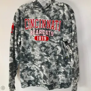 Outdoor Shirt Weekend Look Athletic Sweatshirt Hoodie By Champion In Tie Dye Print, Size: M
