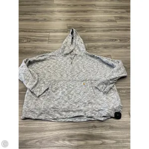 Sweatshirt Hoodie By Carhartt In Grey, Size: 2x Boho Free Casual Footwear