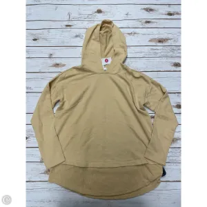 Commute Ease Sweatshirt Hoodie By J. Jill In Yellow, Size: S