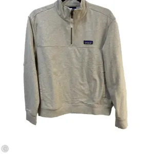 Sweatshirt Collar By Patagonia In Tan, Size: M Reinforced Stress Points