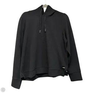 Sweatshirt Hoodie By Dkny In Black, Size: L ShockAbsorbent Padding