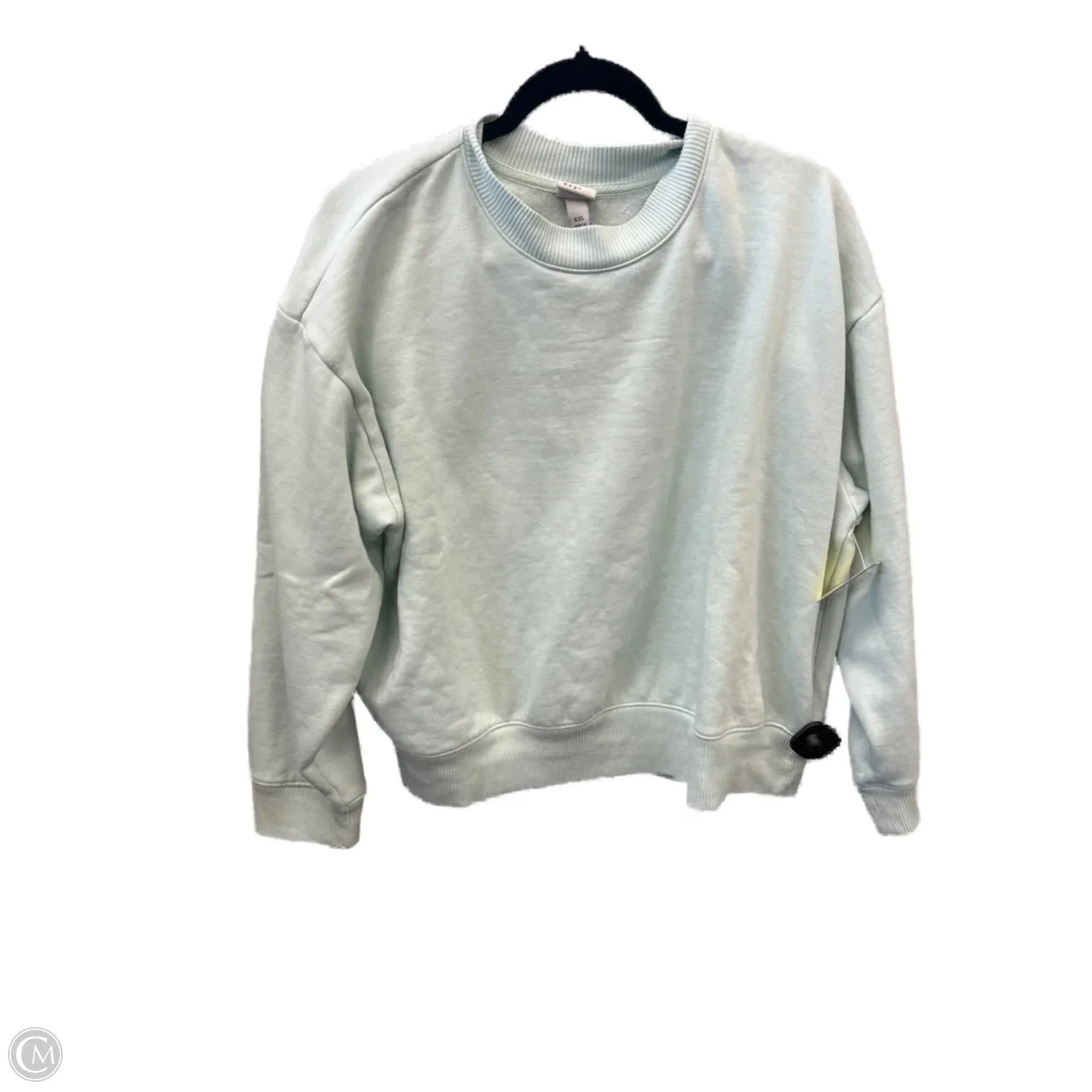 Island Vibe Handmade Fit Sweatshirt Crewneck By A New Day In Green, Size: Xxl