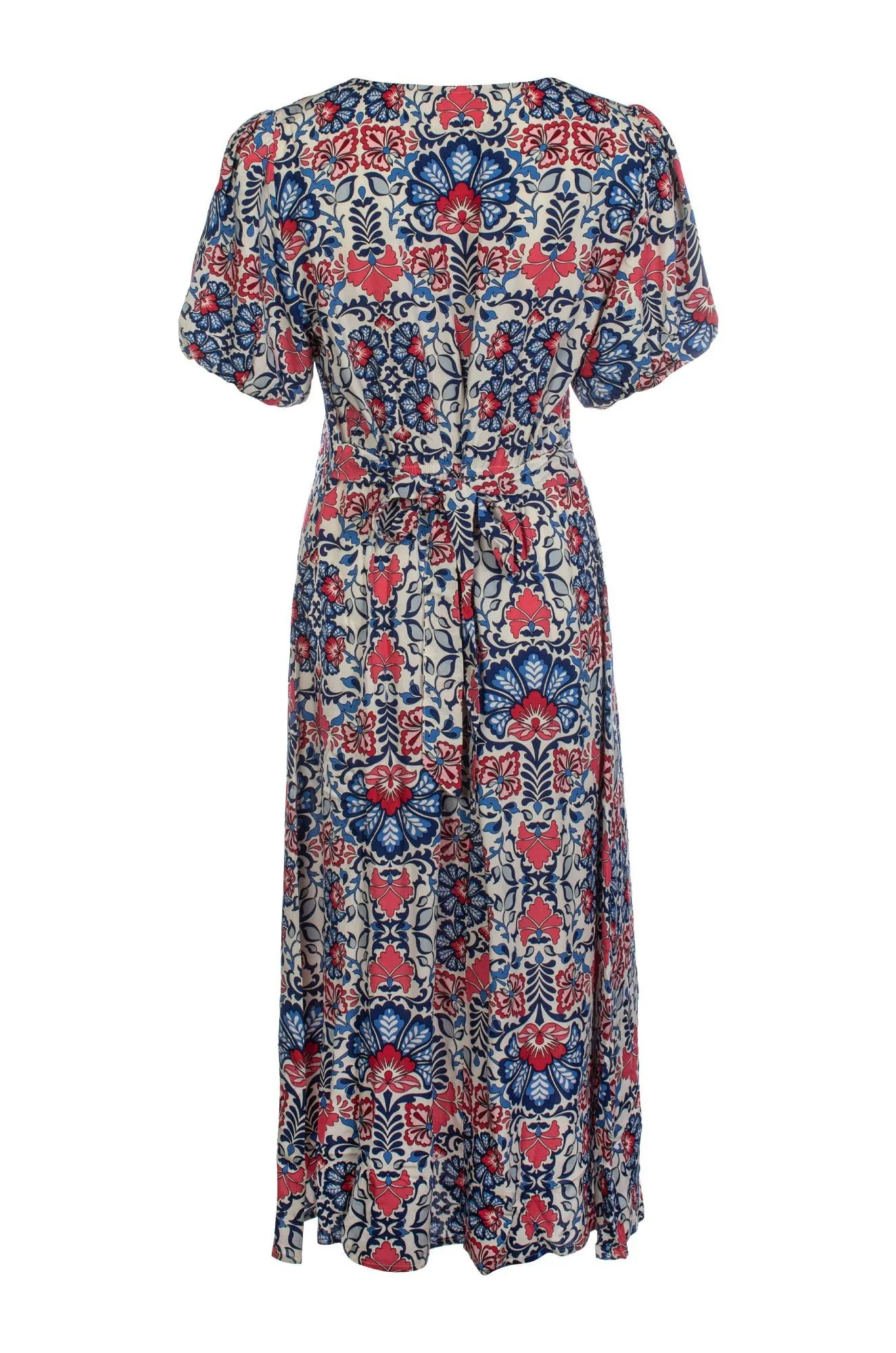 Maxi Dress | Blue Coral Vine | 3326C1 Style Mood LightweightDesign