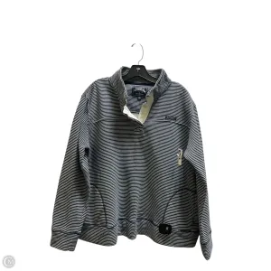 River Core Sweatshirt Collar By Clothes Mentor In Striped Pattern, Size: Xl