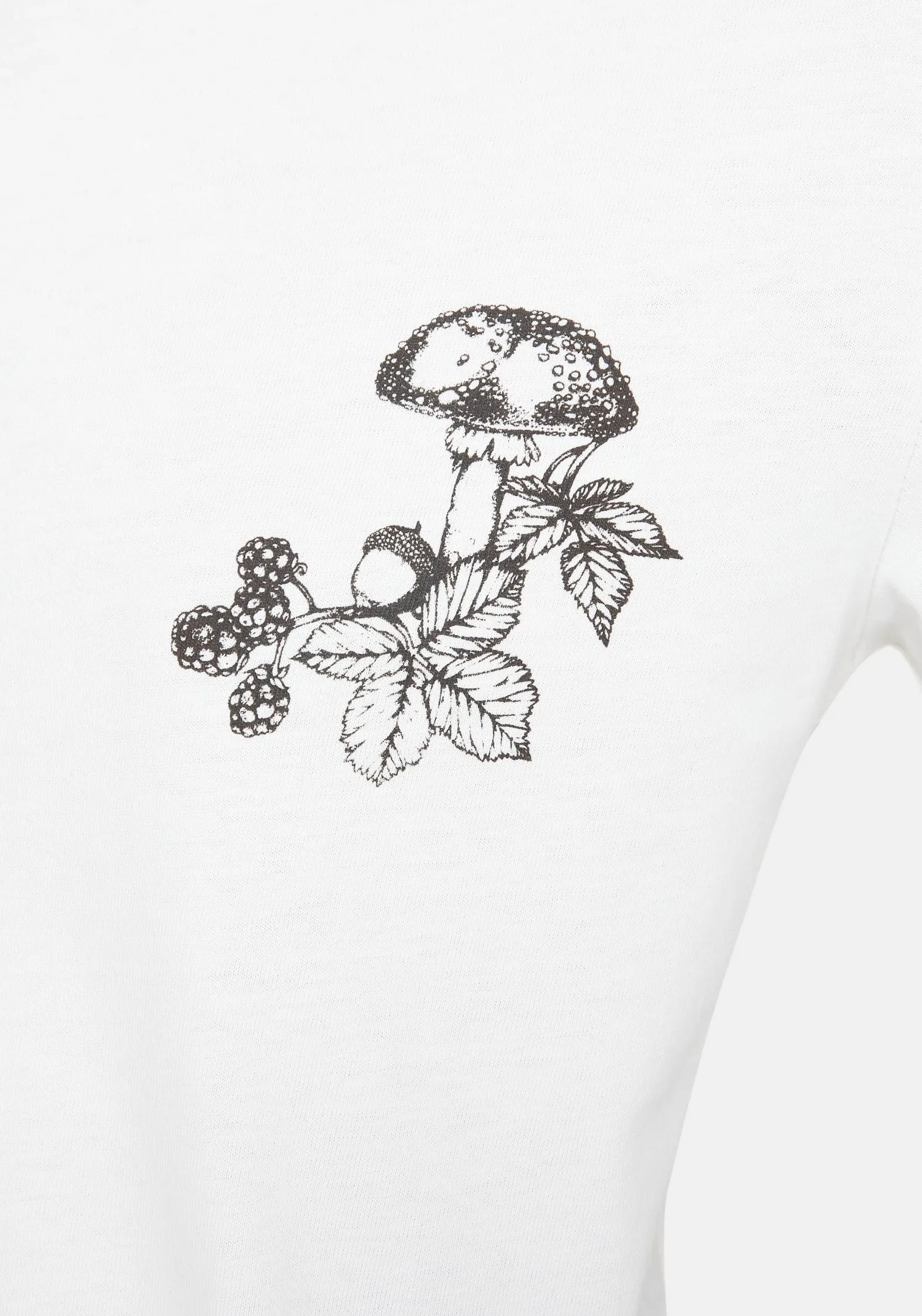 Lace trim Lightweight Design Cynthia Spider Web Graphic Cotton T-Shirt