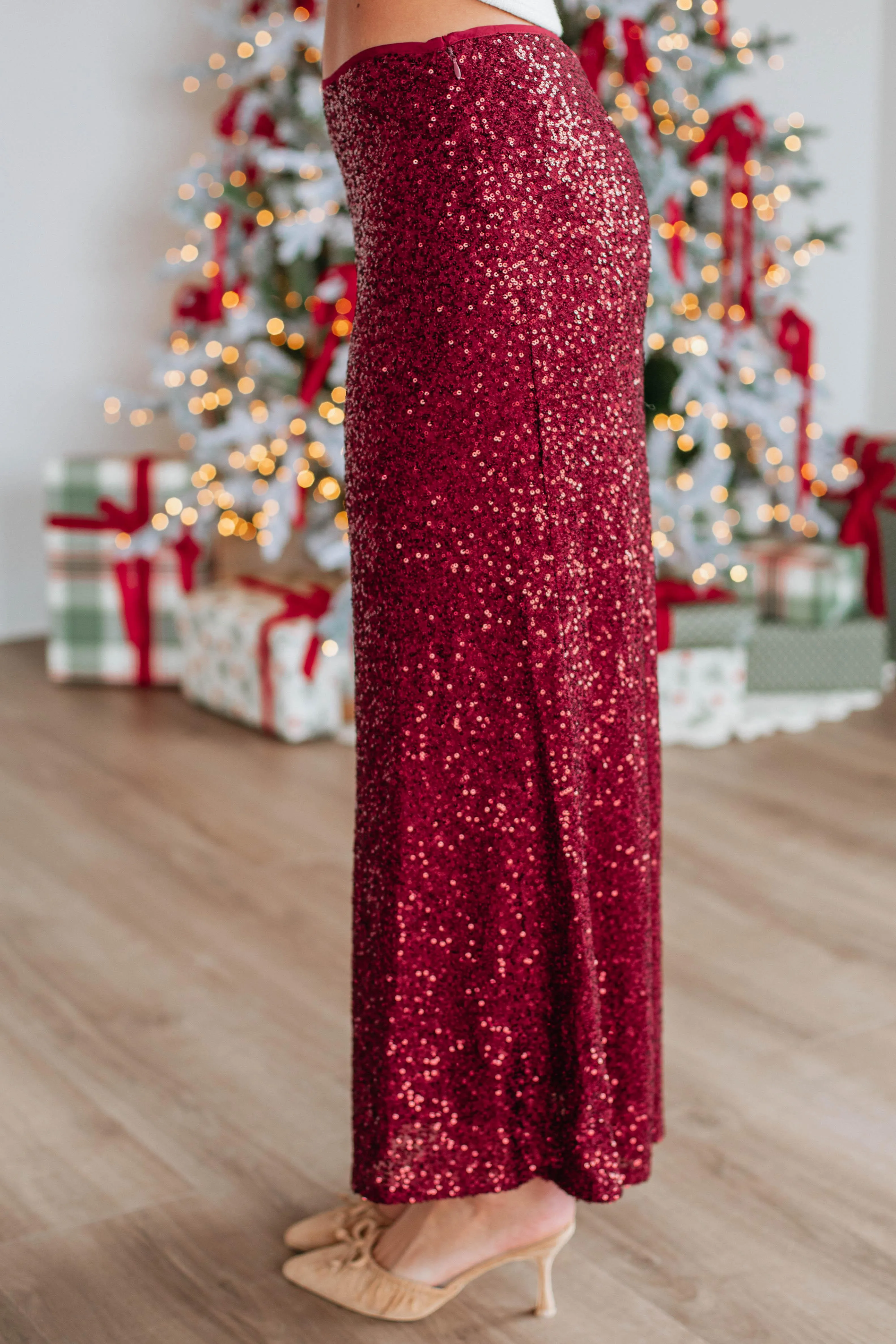 Dance Practice Azley Sequin Skirt