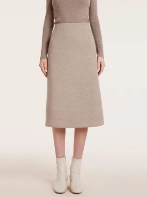 Wardrobe Hero Knit A-Line Half Women Skirt