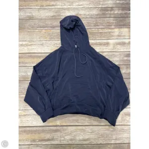 Teen Fresh Stylish accessories Sweatshirt Hoodie By Athleta In Blue, Size: L