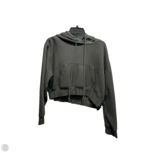 Stretchable Fabric UVProtection Sweatshirt Hoodie By Zara In Green, Size: L
