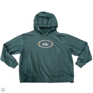 Athletic Sweatshirt Hoodie By Nike Apparel In Blue, Size: 2x Swim Easy