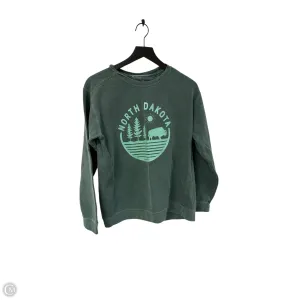Thermal Insulation Sweatshirt Collar By Cme In Green, Size: S