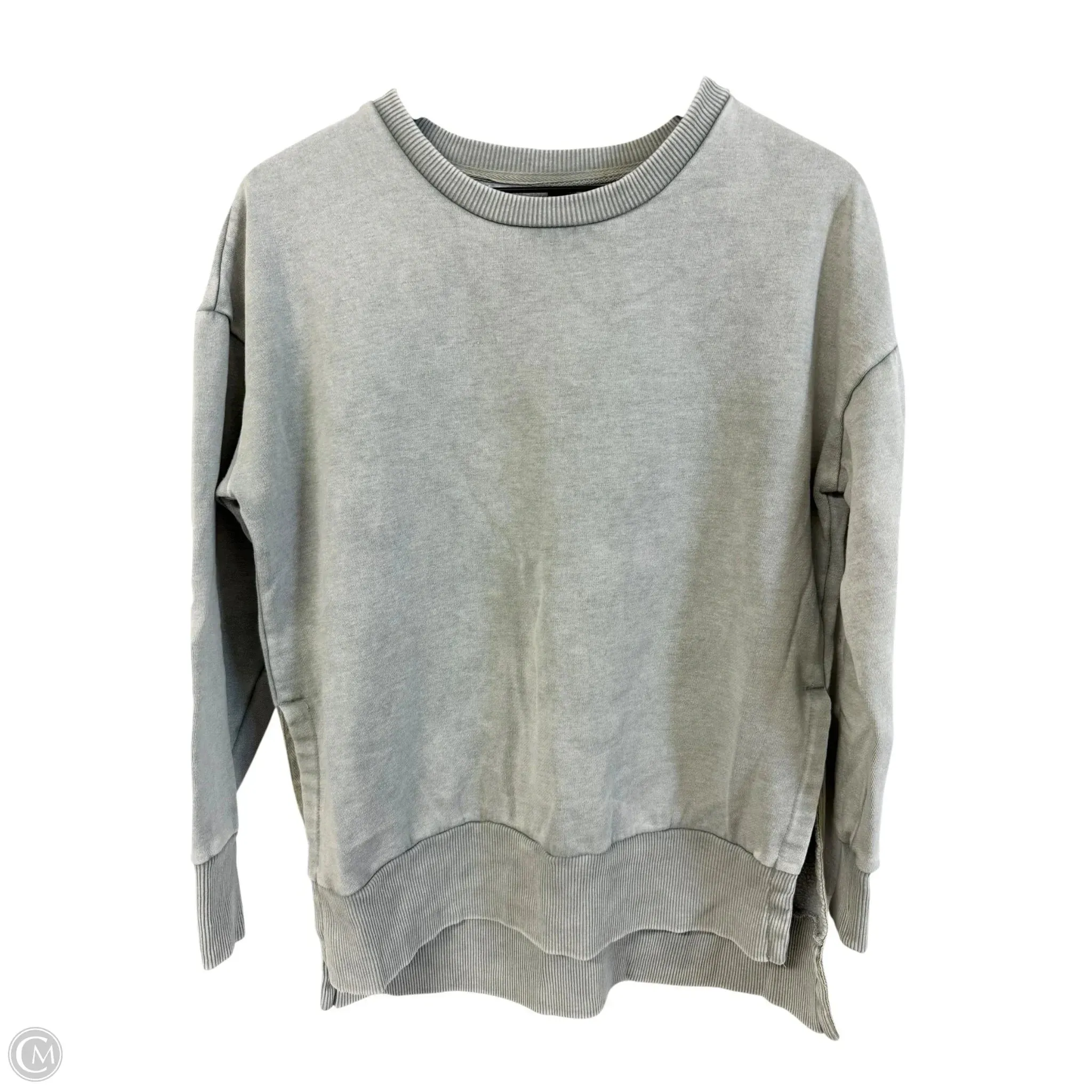 Sweatshirt Crewneck By Velocity In Green, Size: L Wind Block