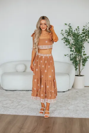Smooth Texture Liliana Two-Piece Set
