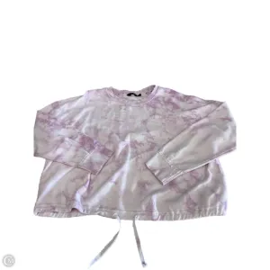 HypoallergenicTextile ReflectiveTrims Sweatshirt Crewneck By Dkny In Purple, Size: Xl
