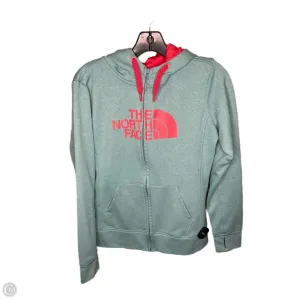 Antibacterial Finish NonIrritating Seams Athletic Sweatshirt Hoodie By The North Face In Aqua, Size: S