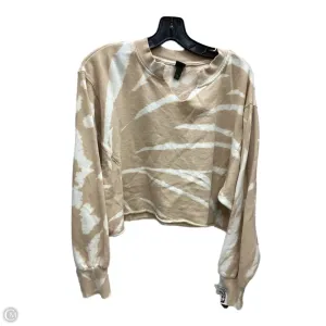 Stylish Layer Sweatshirt Crewneck By Wild Fable In Tie Dye, Size: M