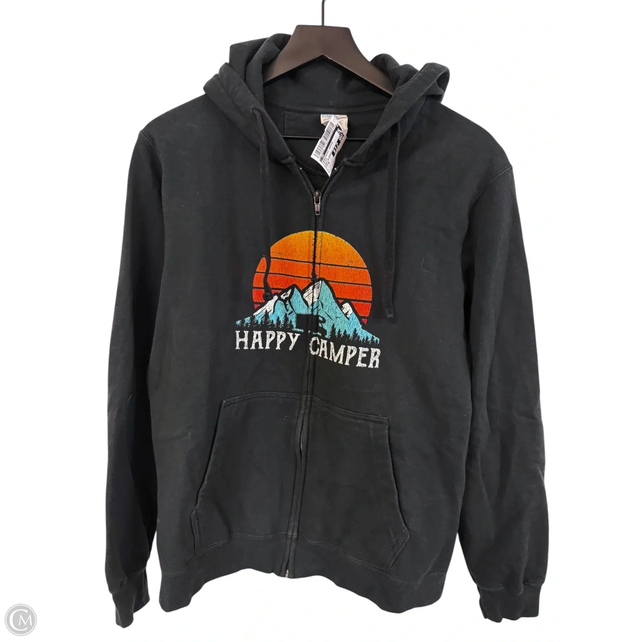 Sweatshirt Hoodie By Cmf In Black, Size: M Run Core Comfortable Design