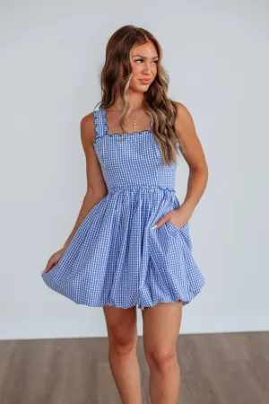 Paityn Gingham Dress Designer Inspired Polished Touch