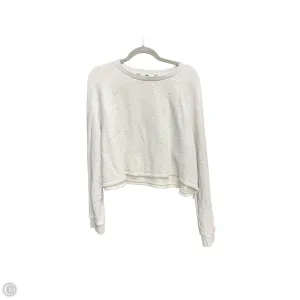 NonSlip Grips AntiPilling Finish Sweatshirt Collar By Madewell In Grey, Size: L