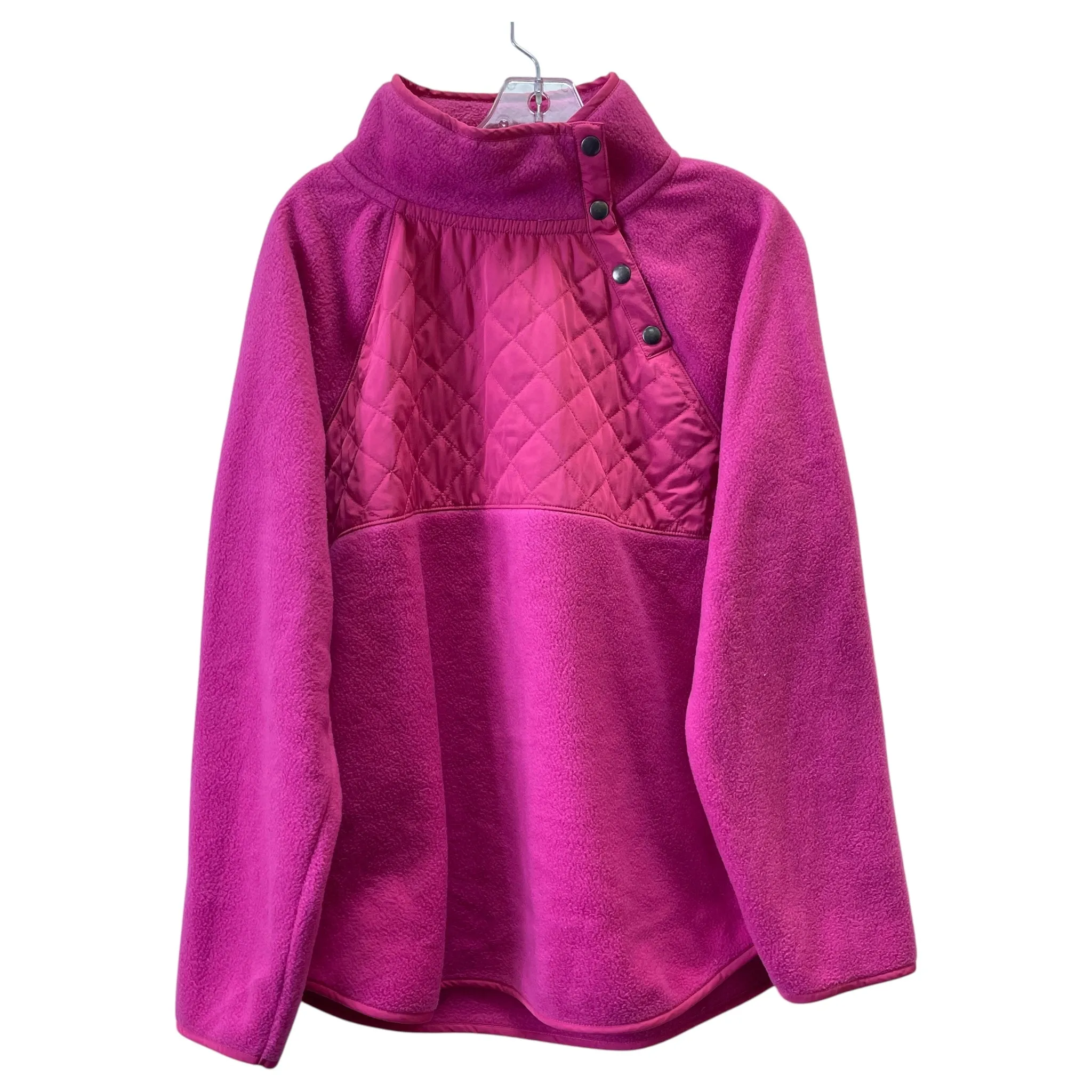 Sweatshirt Collar By J. Crew In Pink, Size:Xl SkinFriendlyElastic