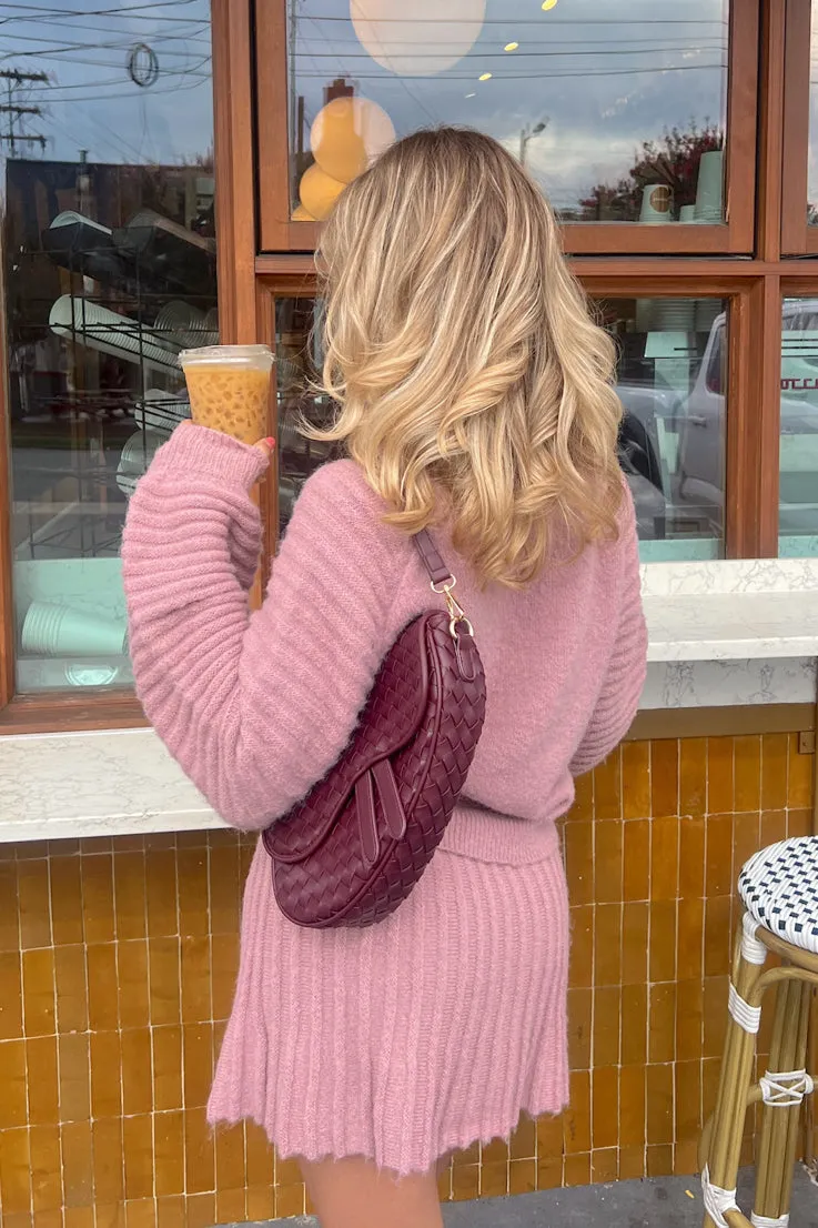 Pastel tone Year Round Style Gabrielle Knit Skirt