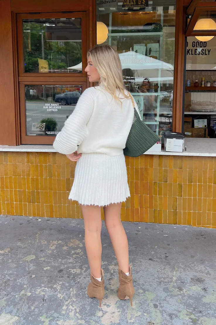 Gabrielle Knit Skirt Style Layering Relaxed Vibes