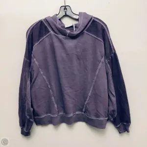 ReinforcedKnees Sweatshirt Crewneck By Clothes Mentor In Purple, Size: Xs