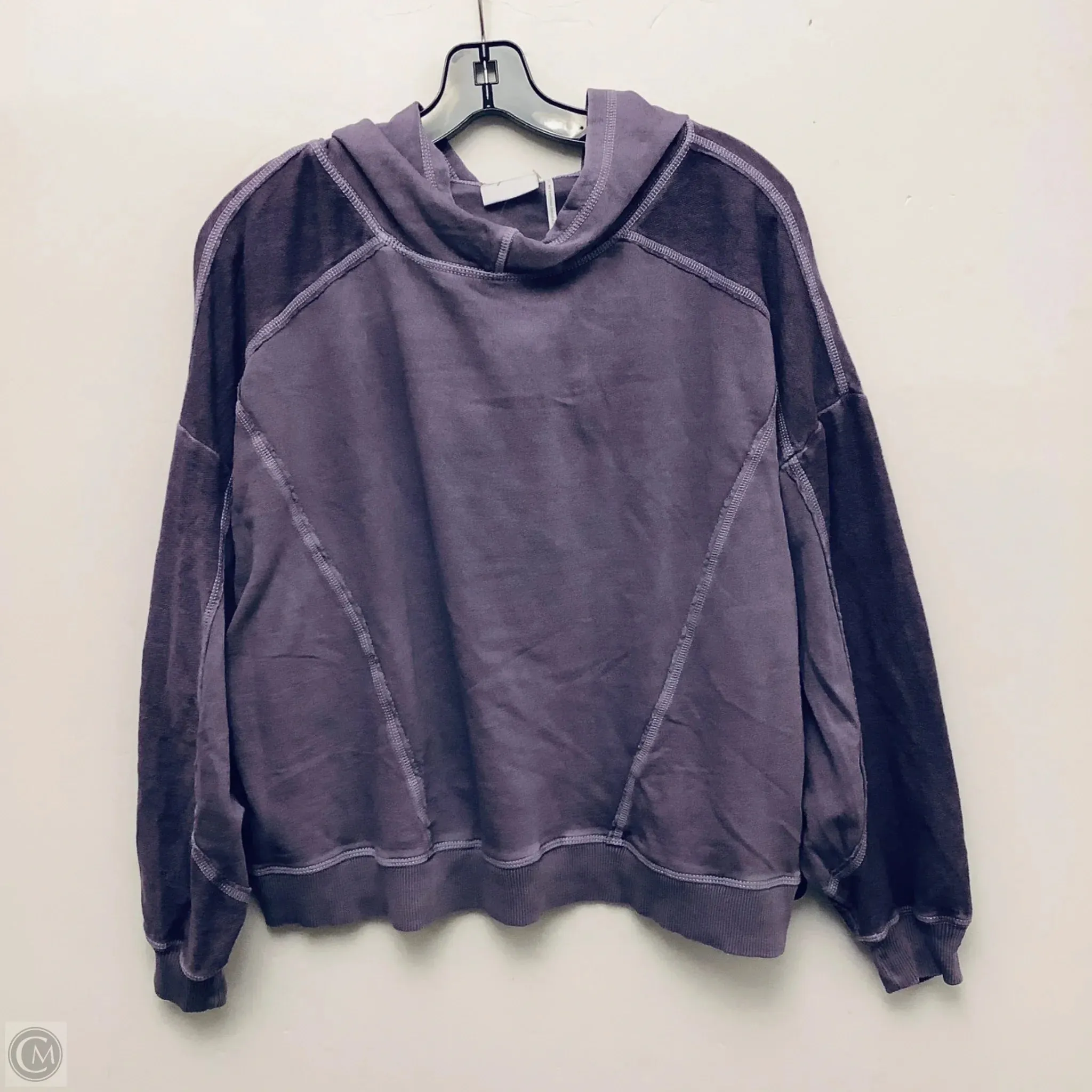 ReinforcedKnees Sweatshirt Crewneck By Clothes Mentor In Purple, Size: Xs
