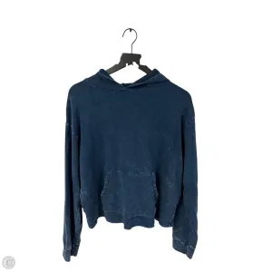 Heart Soul Cool Glow Sweatshirt Hoodie By Caution To The Wind In Navy, Size: M