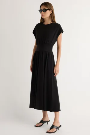 StainRepellentSurface Strong Glow Prima Jersey Midi Dress