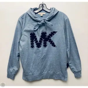 Soft Leggings Global Glow Sweatshirt Designer By Michael Kors In Blue, Size: M
