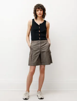 Parachute Shorts Army Green Cotton Ripstop garden work TaglessLabeling