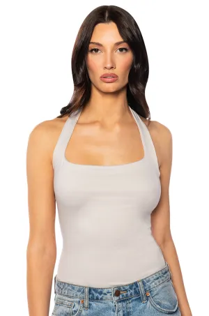 KAYA DOUBLE LAYER HALTER TOP long - lasting storage purpose