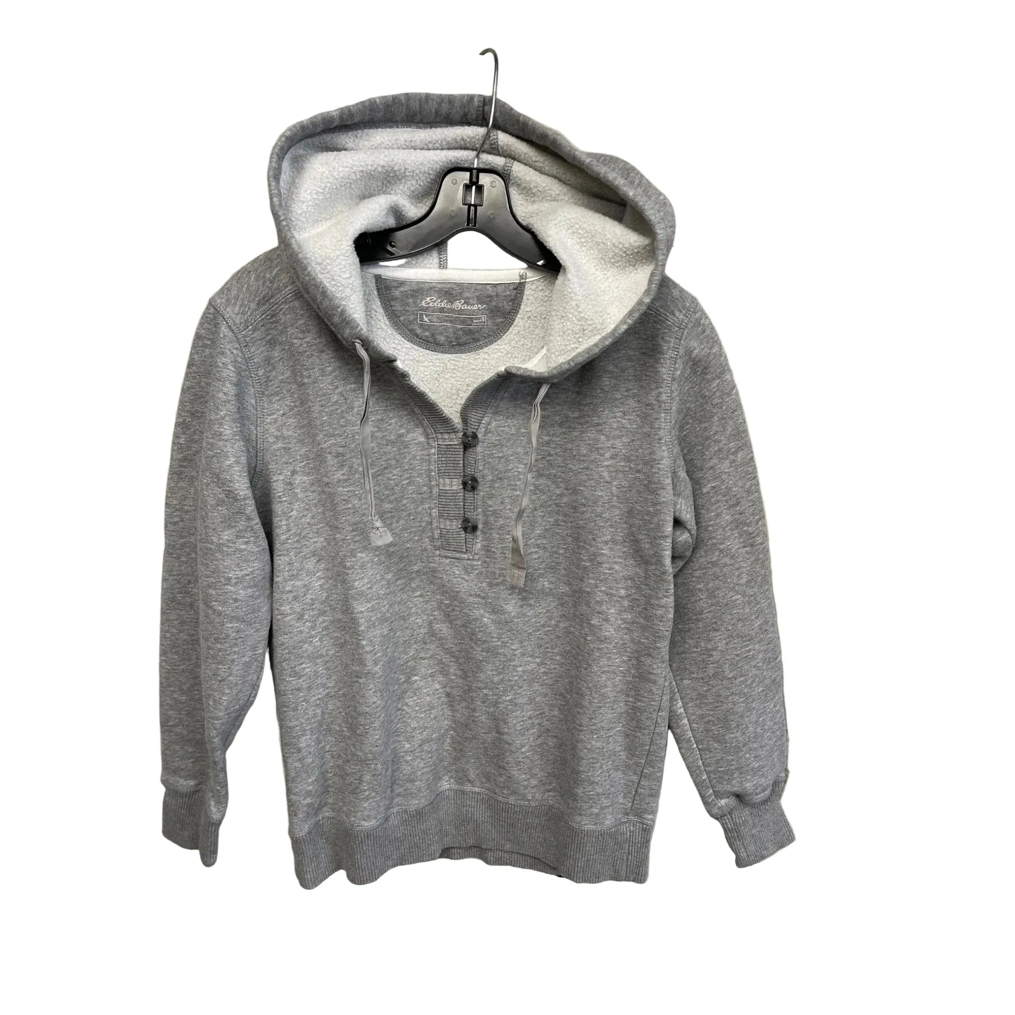 ConvertibleStyle Fashionable Skirt Sweatshirt Hoodie By Eddie Bauer In Grey, Size: S