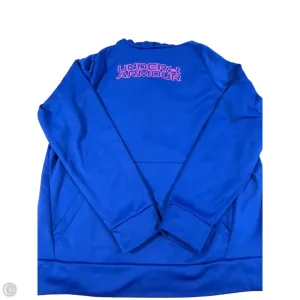 Sweatshirt Hoodie By Under Armour In Blue, Size: L Cozy Pajamas
