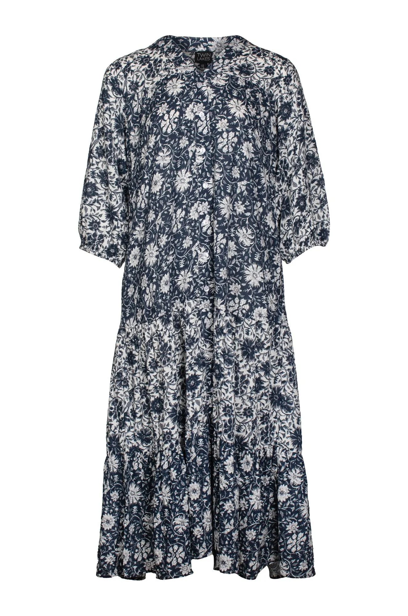 Dress | Indigo Vines | 6541C1 Light Pants