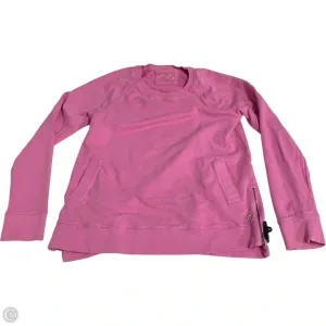 Reinforced Stress Points Matte Tone Sweatshirt Designer By Lilly Pulitzer In Pink, Size: M