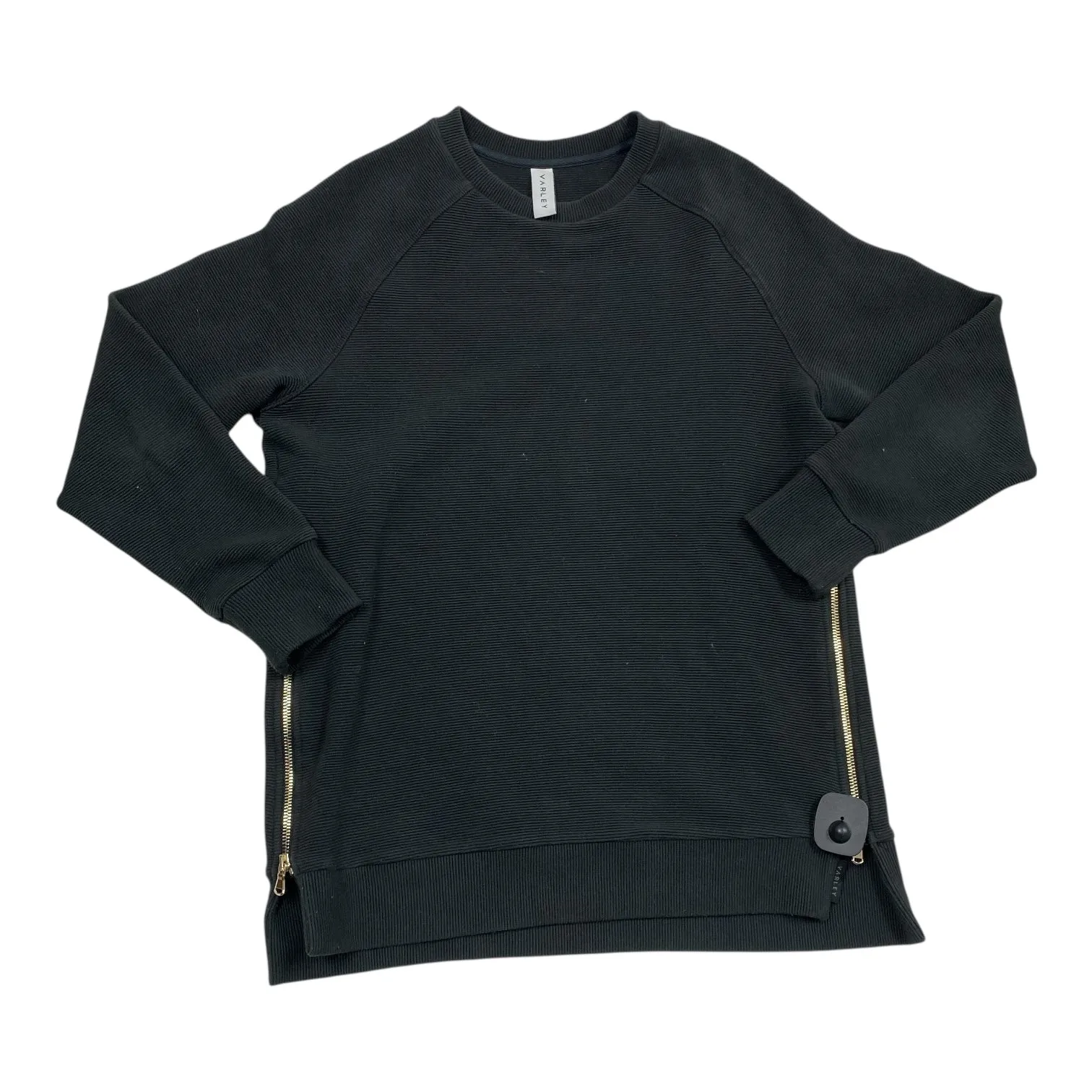 Athletic Sweatshirt Crewneck By Varley In Black, Size:S Timeless Wear AntibacterialMaterial