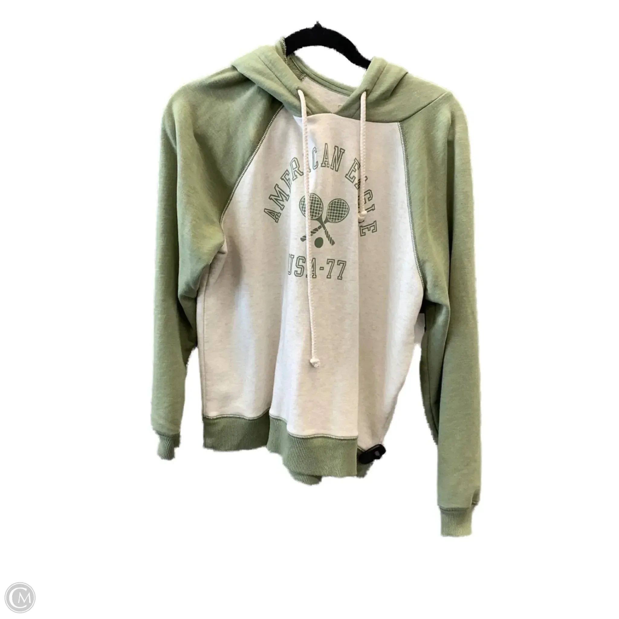 Sweatshirt Hoodie By American Eagle In Cream, Size: S Cozy Layers Polish Tone