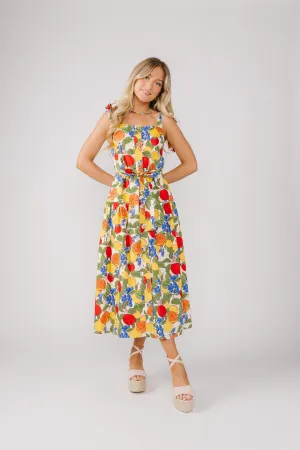 Urban Girl Crisp Wind Fruit Medley Dress