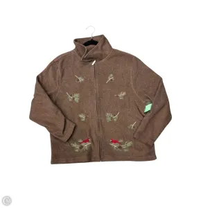 NoSlip Hem Hero Glow Sweatshirt Collar By Clothes Mentor In Brown, Size: Xl
