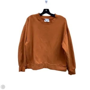 Athletic Sweatshirt Crewneck By Athleta In Orange, Size: L Mom Soft