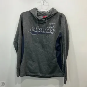 Modern Boots StretchableMaterial Sweatshirt Hoodie By Colosseum In Grey, Size: L