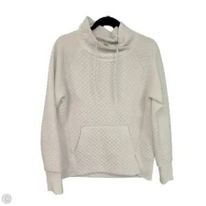 Sweatshirt Collar By Green Tea In White, Size: S Recycle Glow New Day