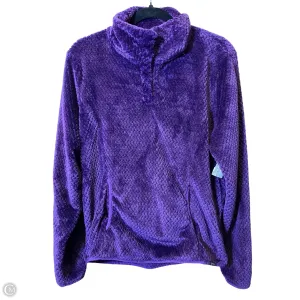 Sweatshirt Crewneck By Eddie Bauer In Purple, Size: L Weather Protection