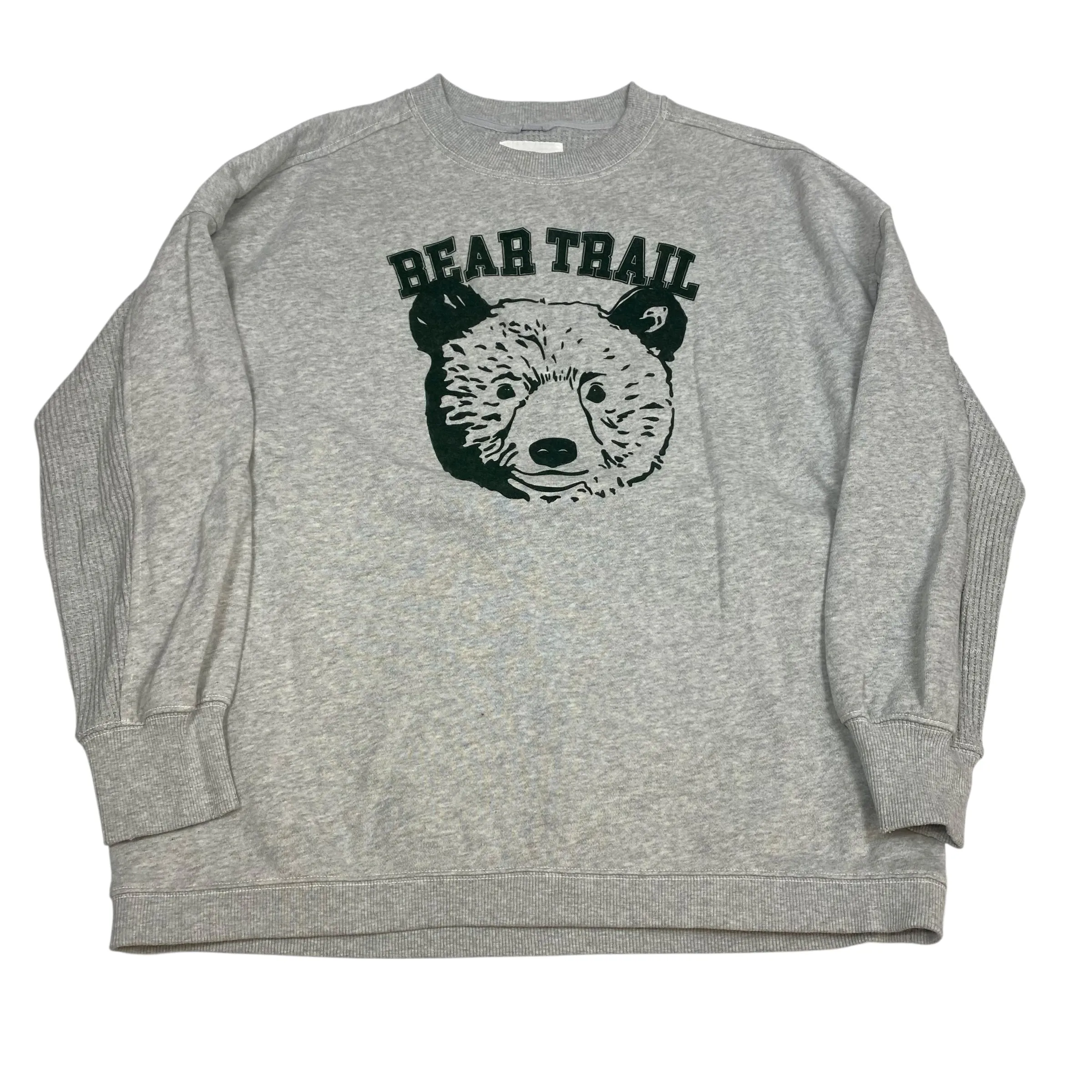 Rich Tone Sweatshirt Crewneck By Aerie In Grey, Size:S