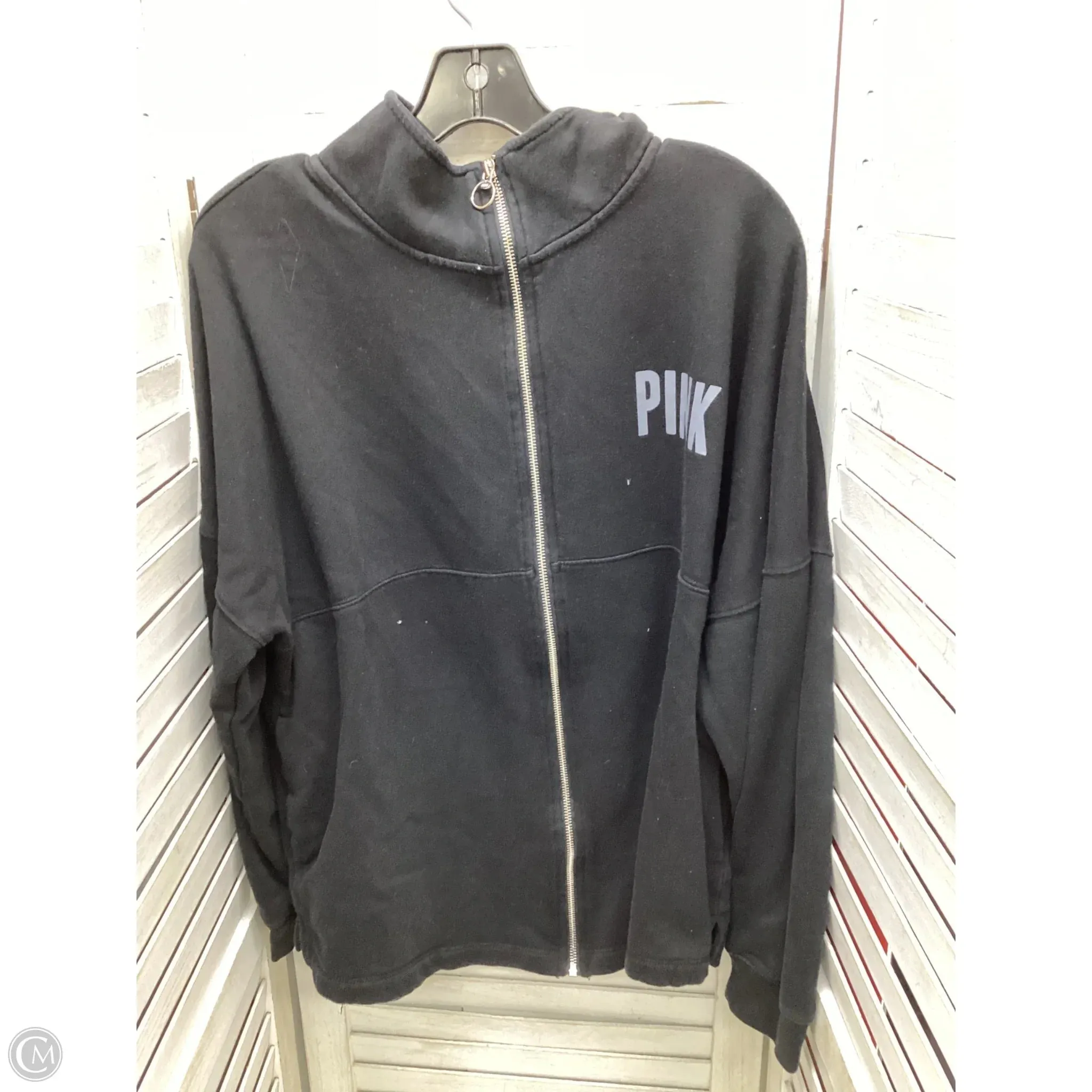 Sweatshirt Hoodie By Pink In Black, Size: L Street Glow SoftTouch