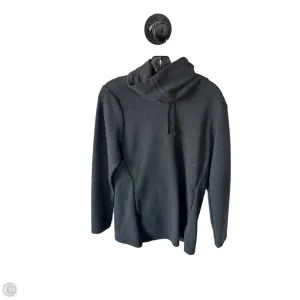 Athletic Sweatshirt Collar By Columbia In Grey, Size: M WaterRepellent Finish Cozy Wrap