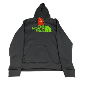 Athletic Sweatshirt Hoodie By The North Face In Green & Grey, Size:M Outdoor Pants Winter Apparel